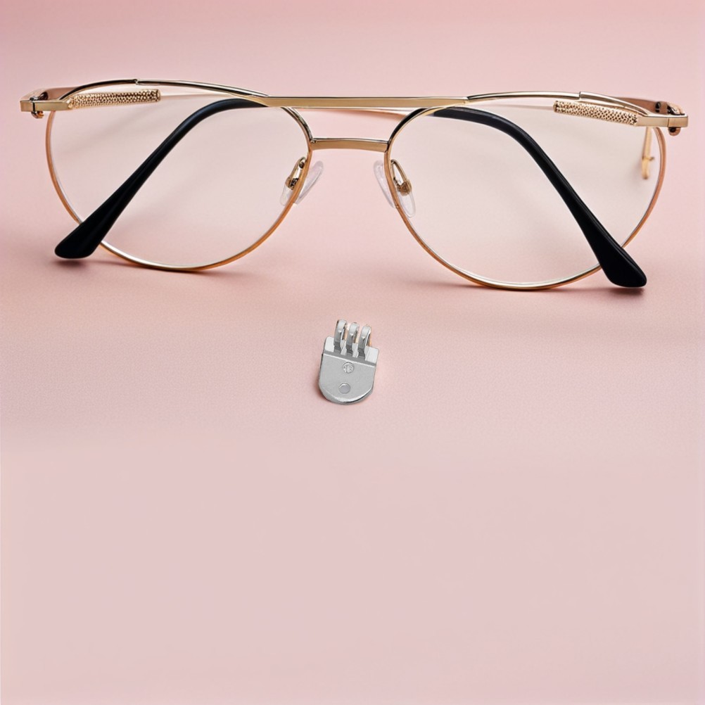 5 Sets Eyeglasses Hinge Replacement 4.5mm Optical Spectacle Zinc Alloy Eyewear