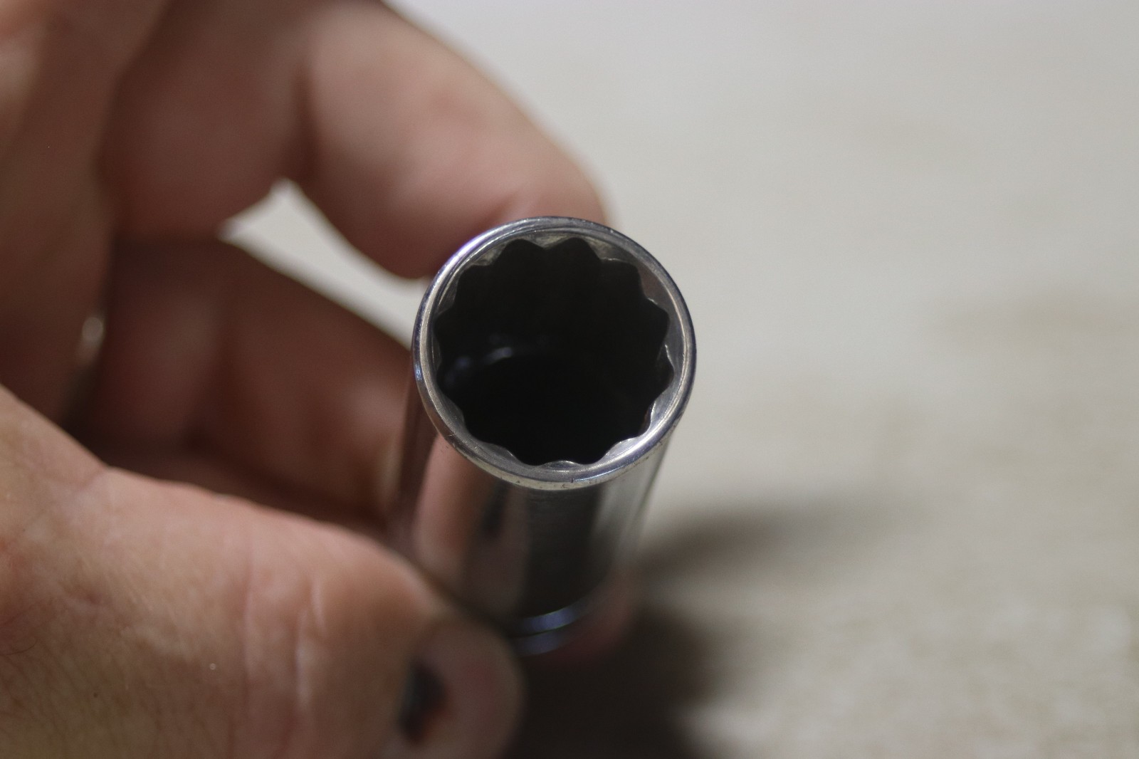 Blue Point BLPLM3817 3/8 inch drive 17mm 12 point deep socket