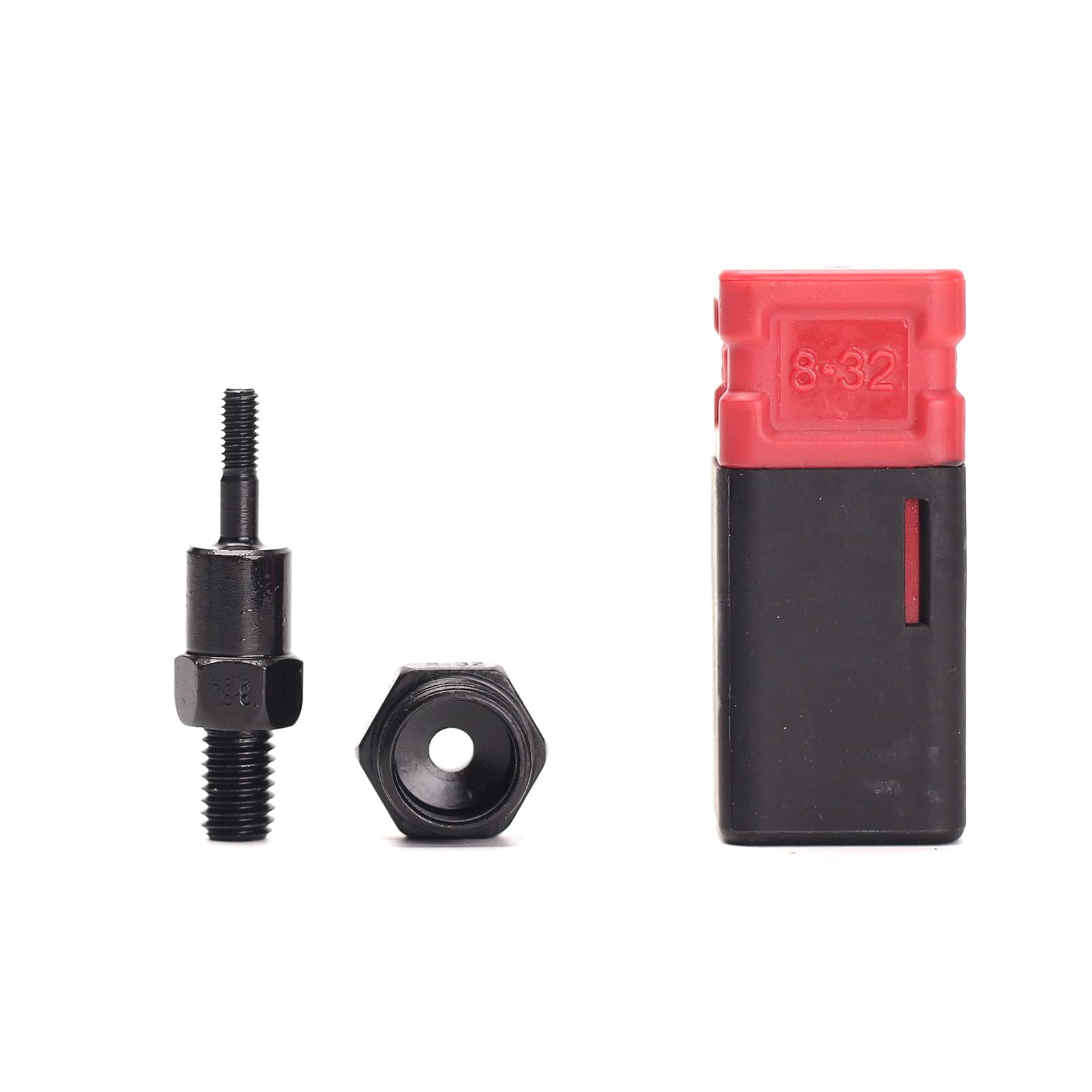 Hand Rivet nut Tool Mandrel (8-32) M8 x 2.5 inches, Black