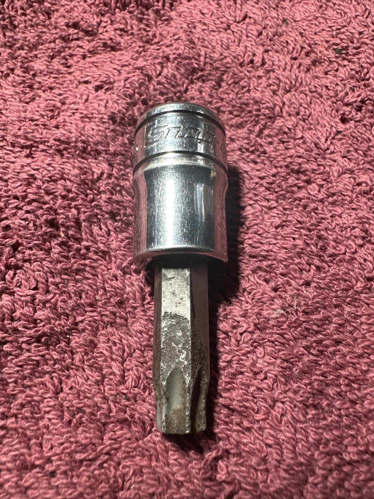 Snap-on Tools USA 3/8″ Drive T45 Standard Torx Bit Chrome Socket FTX45E