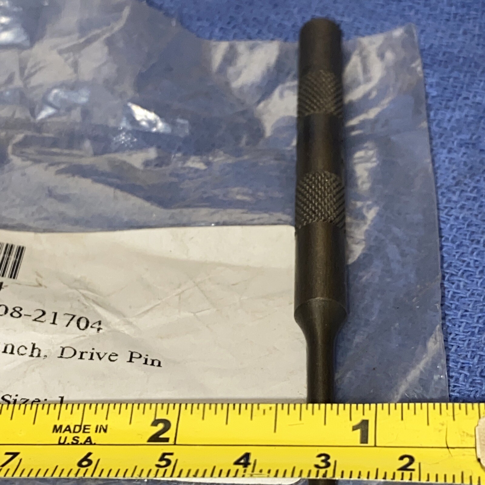 21740 MAYHEW 475 5/32 INCH Punch Pin Type NEW MADE IN USA GOVT SURP