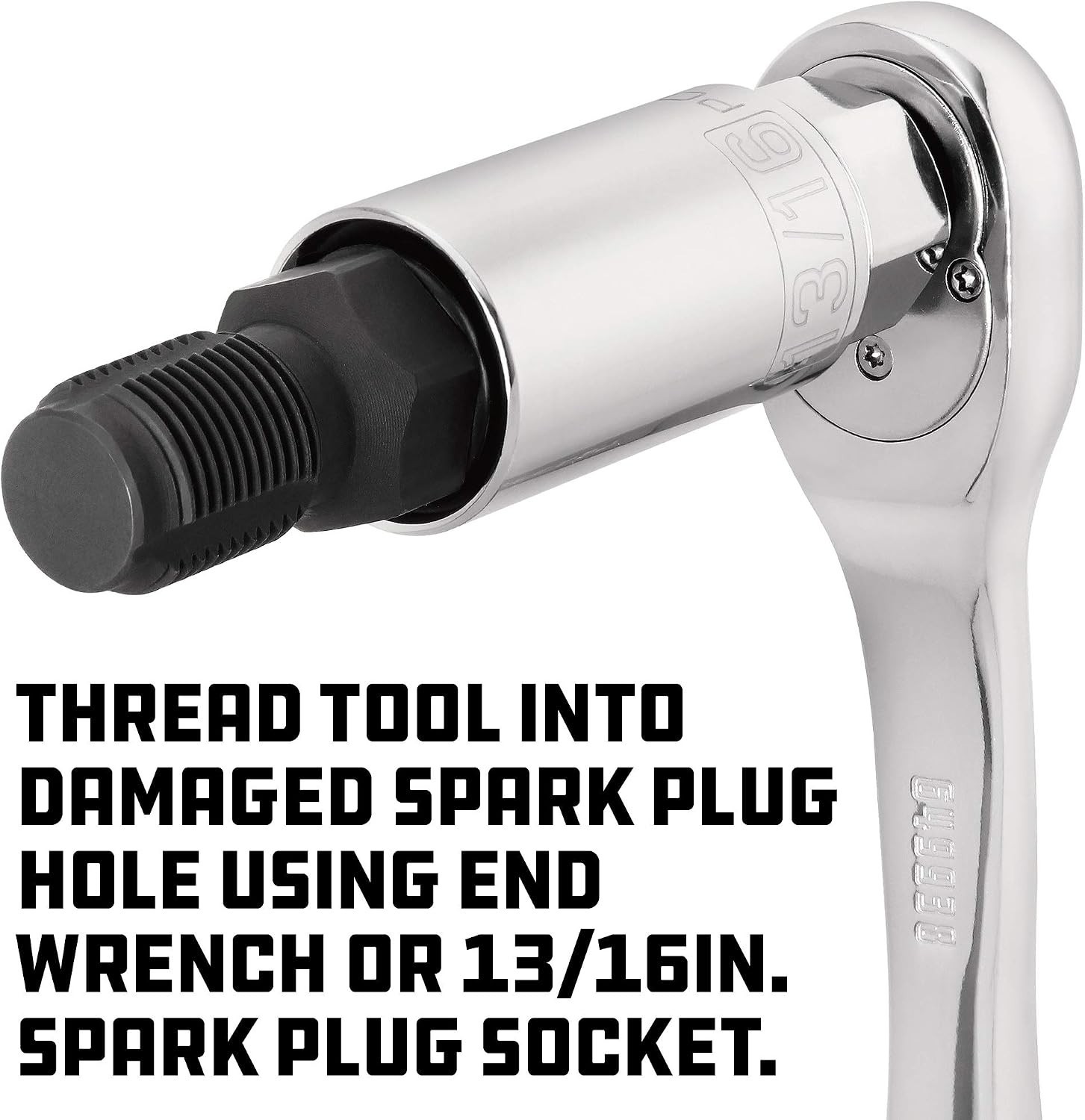 14mm & 18mm Spark Plug Thread Restoration Tool – Professional Quality – 648422