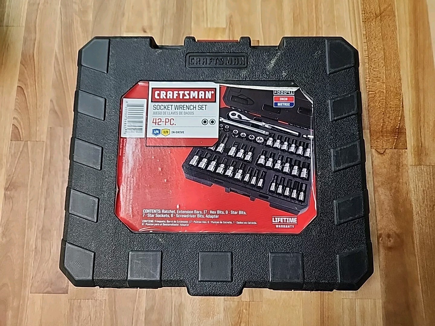 Craftsman 42 Pieces 1/4 & 3/8 Drive Bit Socket Set SAE & Metric