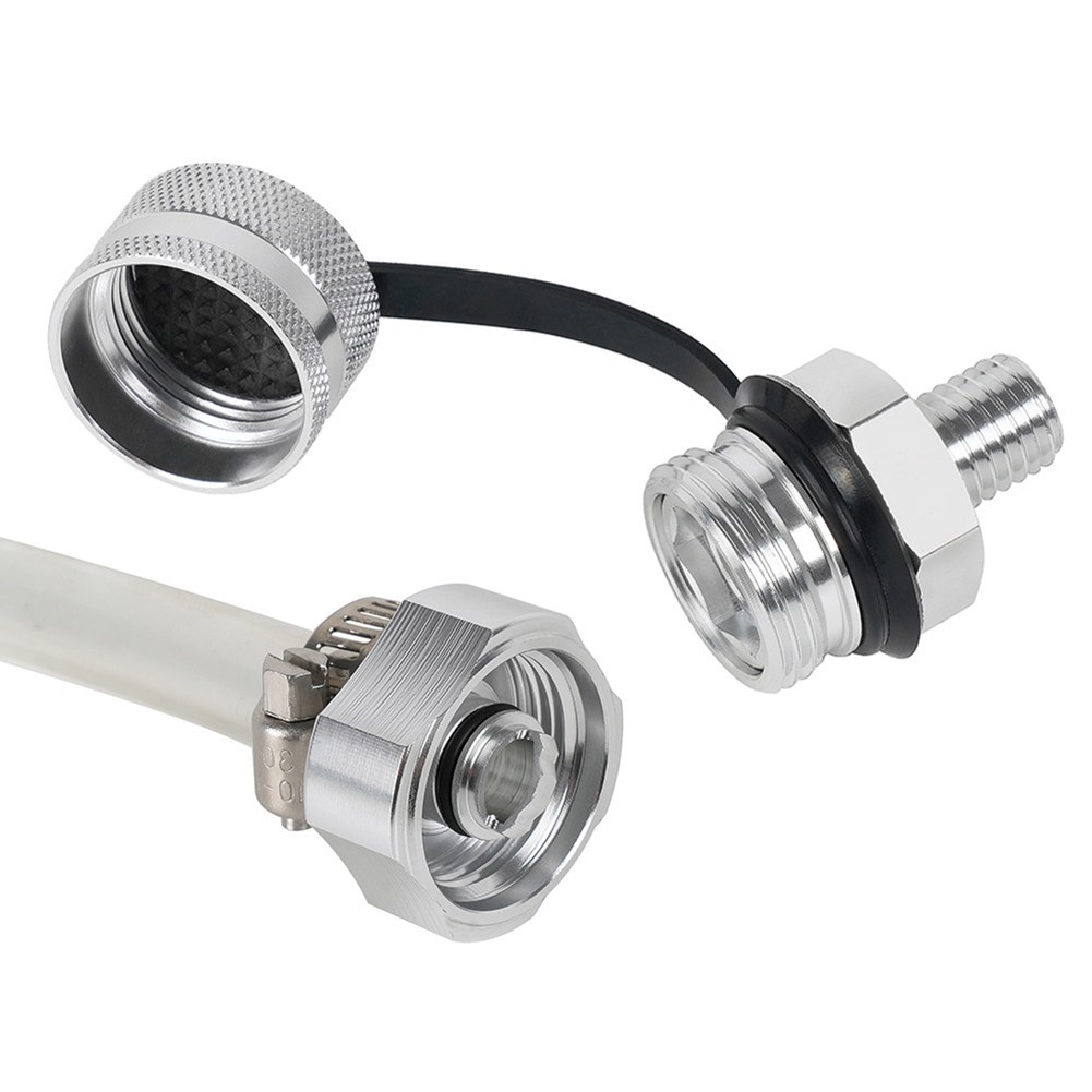 Hydraulic Quick Release Valve Aluminum for M12x1.25 M12x1.5 M12x1.75 Fittings