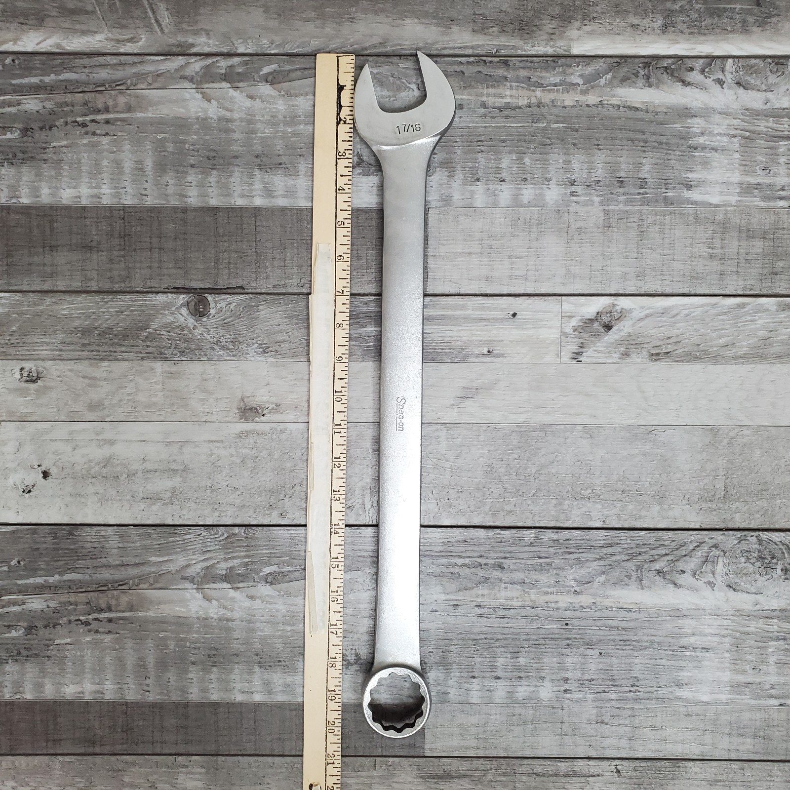 Snap On Tools OEX46 1 7/16” SAE 12 Point Flank Drive Combination Wrench USA