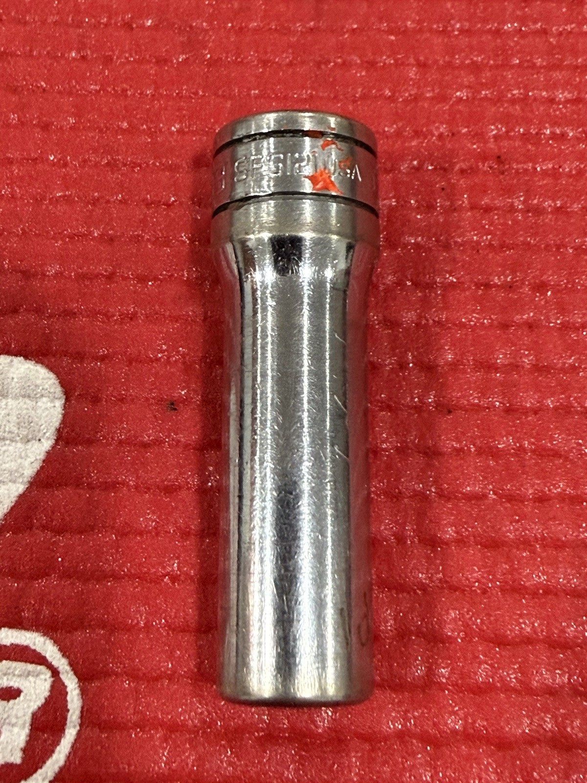 Snap On 3/8” Drive 3/8” Standard Deep 6 Point Chrome Socket SFS121, USA Made