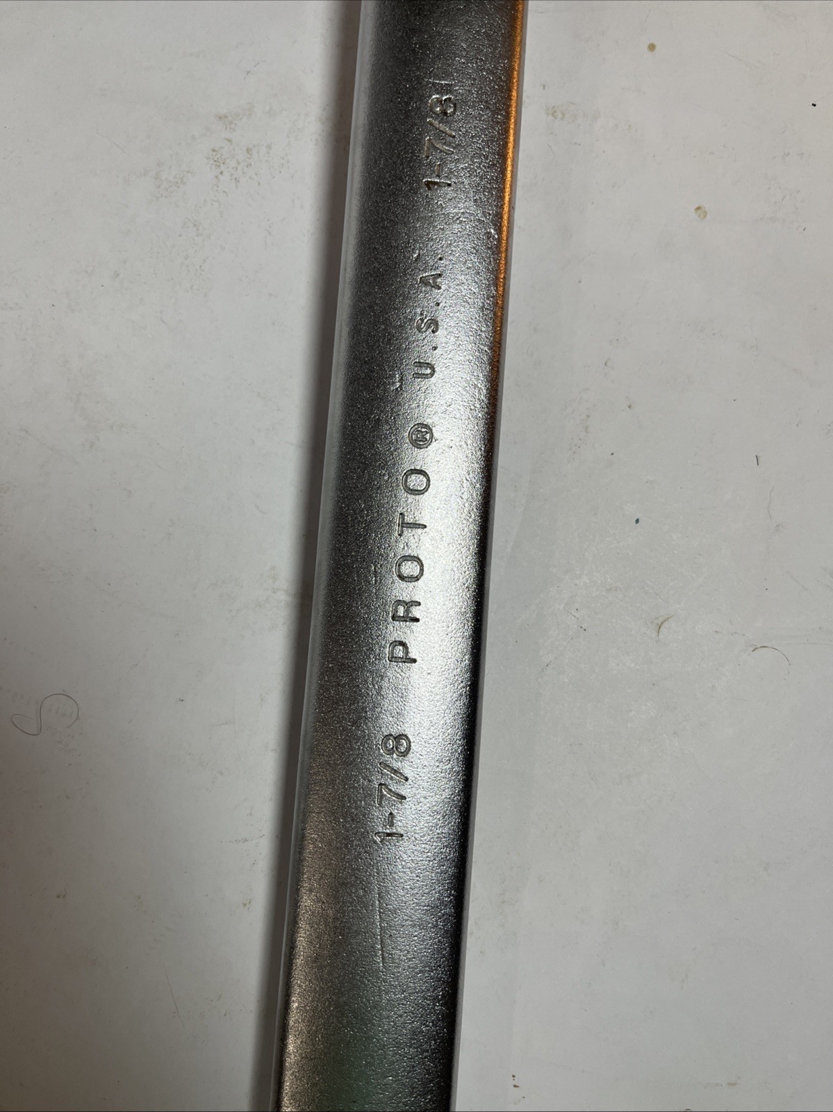 Vintage Proto Professional 1260 1-7/8″ 12 Point Combination Wrench – Made in USA