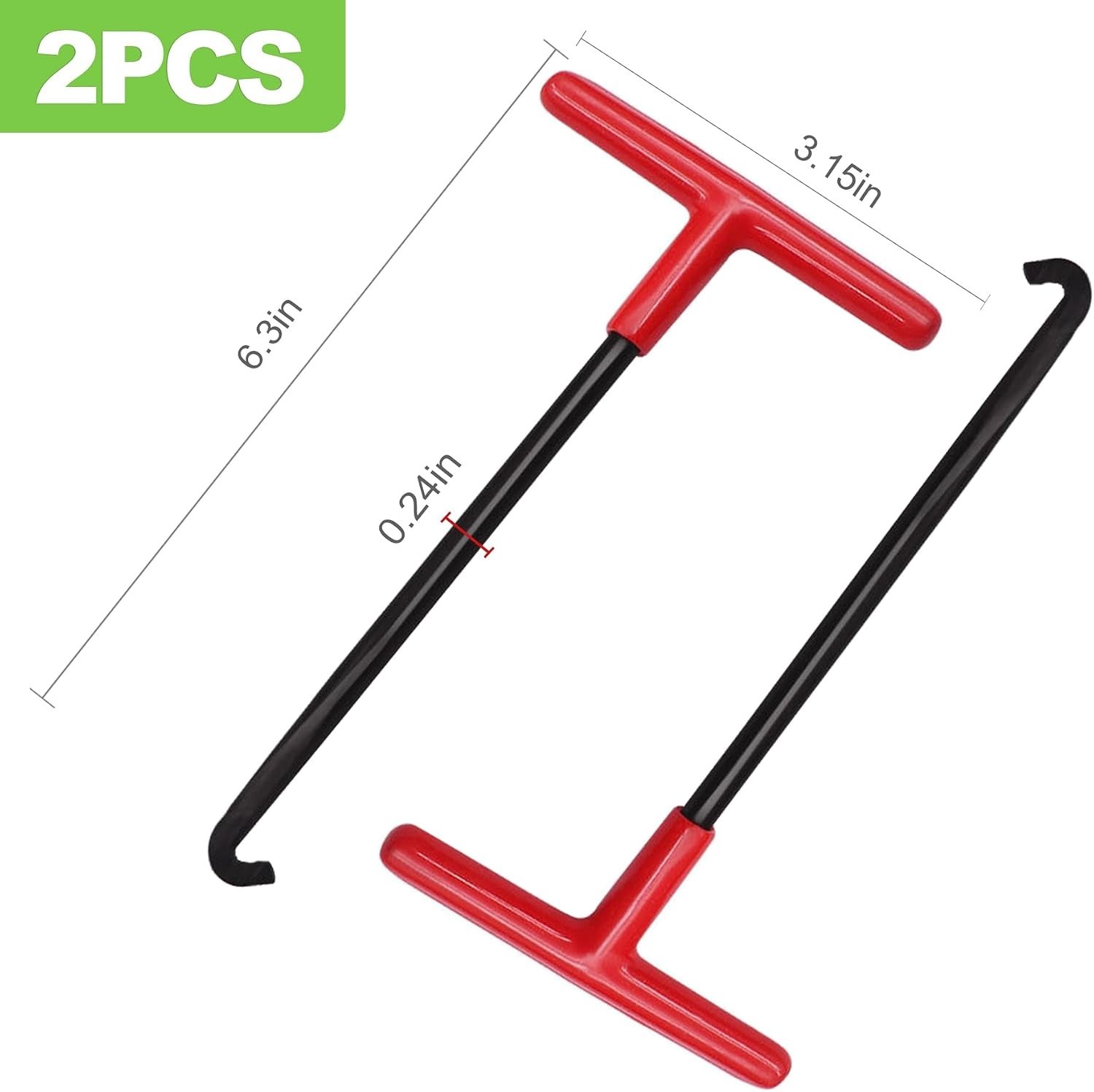 Heavy-Duty Spring Puller Tool Set for Dirtbikes and Trampolines – 2 Pieces