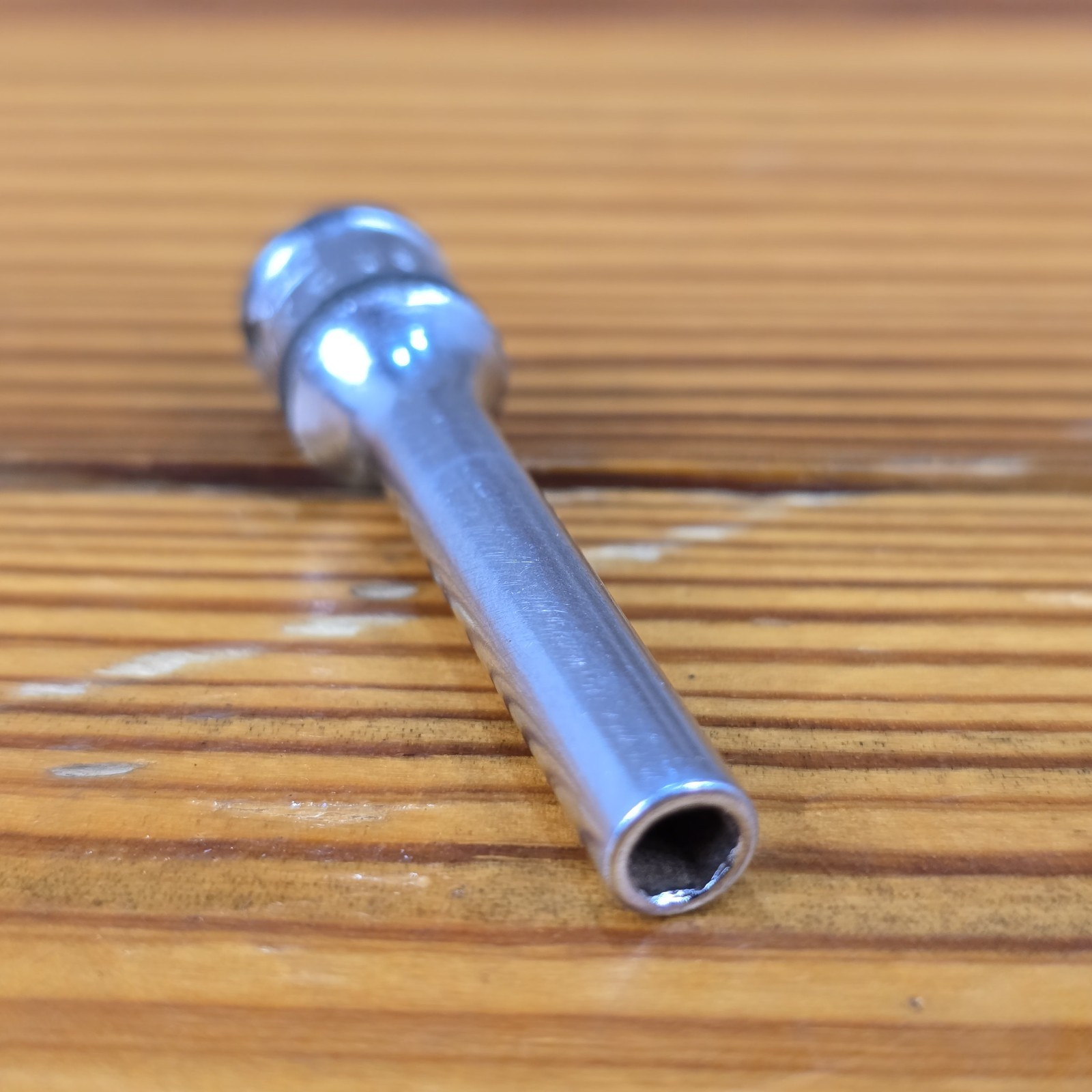 Snap On 1/4″ Drive 4MM 6PT Deep Chrome Socket STMM4 NICE!