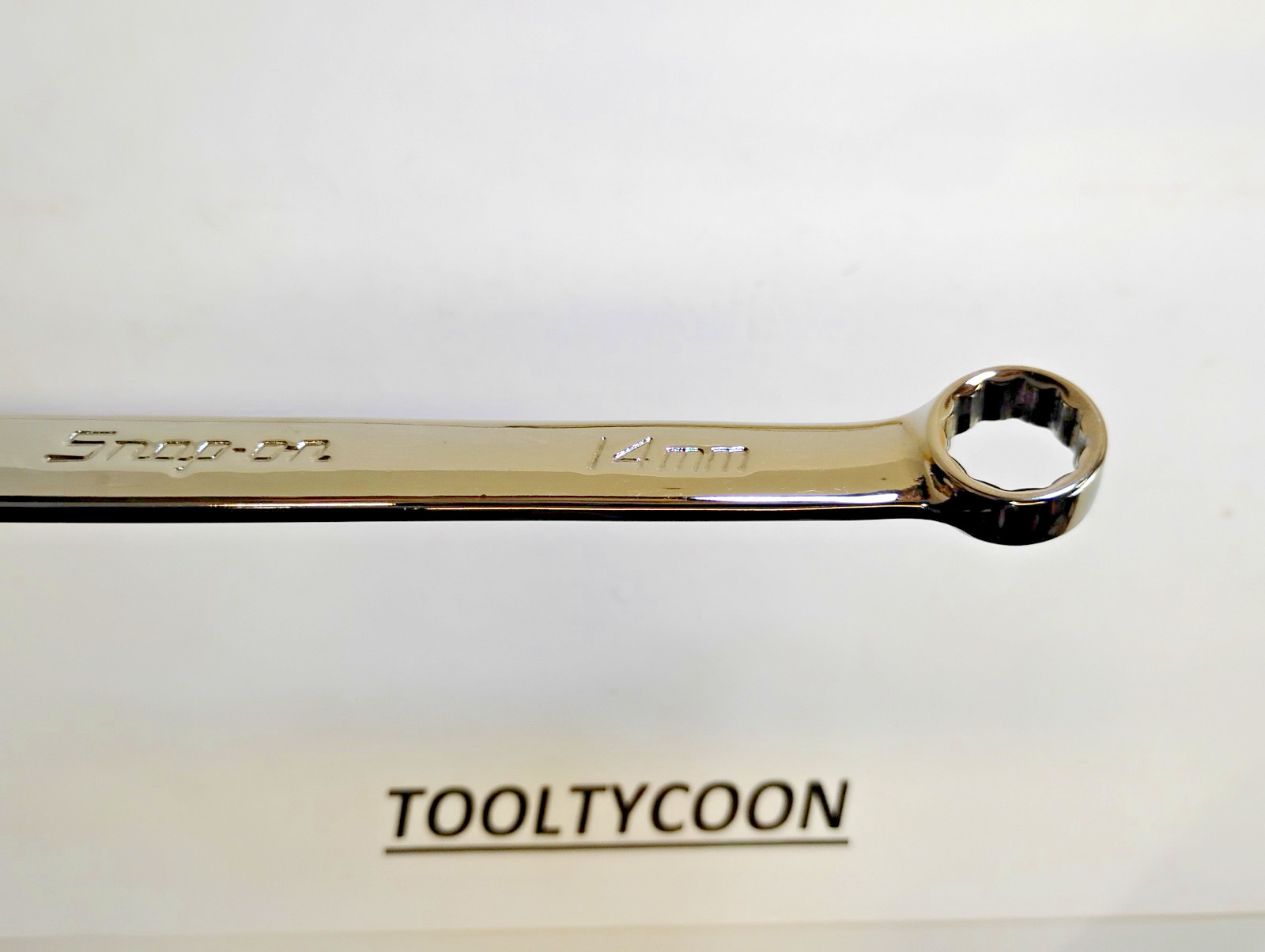 Snap-On Tools USA NEW 14mm Metric Standard 12 Point Chrome Combo Wrench OEXM140B