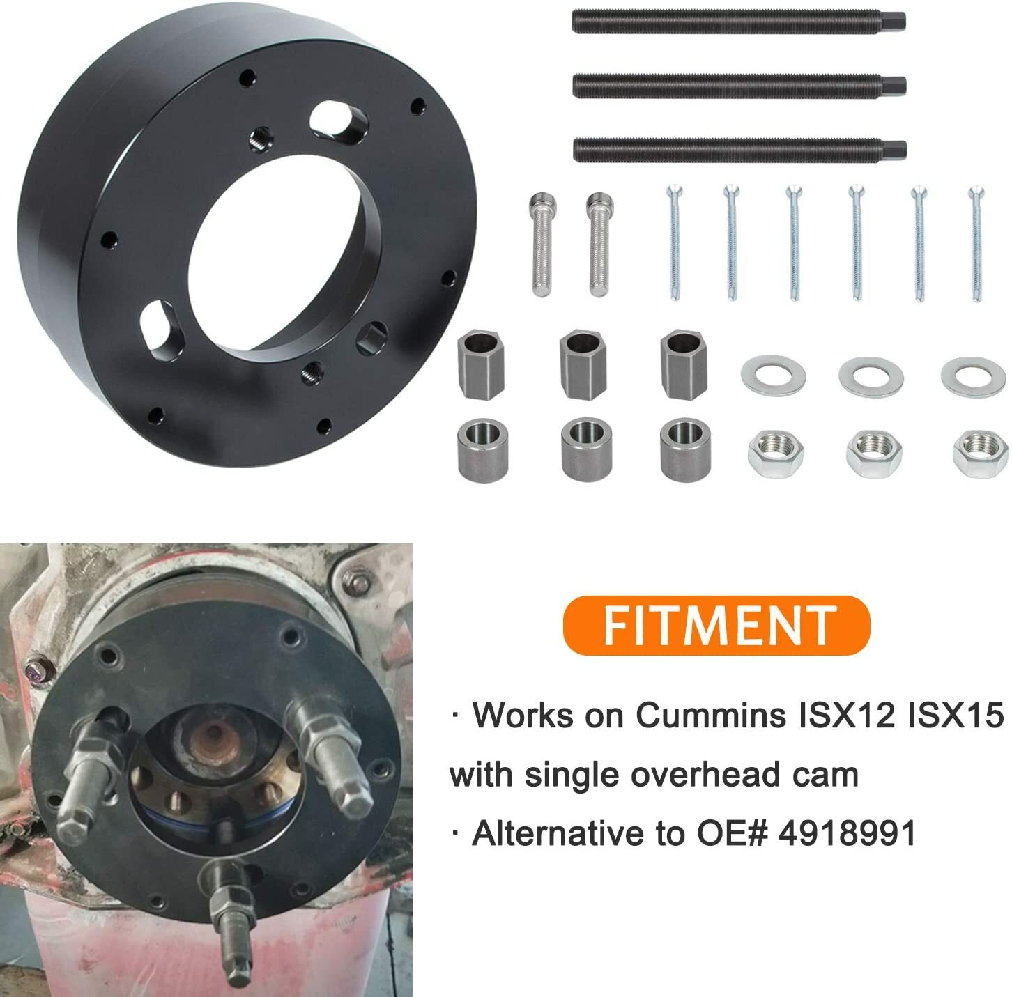 3164780 4918991 Front Rear Crankshaft Seal Installer fit forCummins ISX12 ISX15