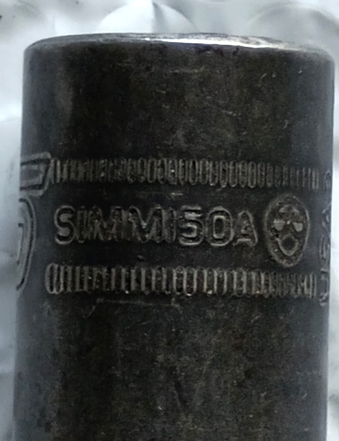 SNAP ON SIMM150A, 1/2″ DRIVE, 15MM. IMPACT SOCKET, 3.2″ DEEP/HIGH. 6 POINT.