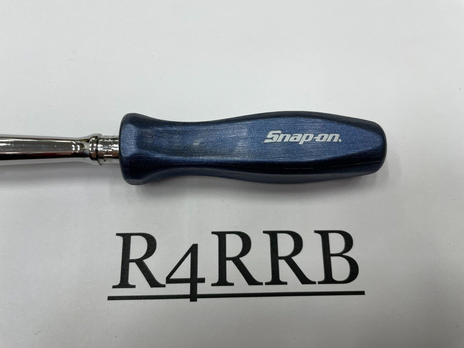 Snap-on Tools NEW POWER BLUE Hard Grip 1/4″ Drive LONG Flex Ratchet THLFD72MB