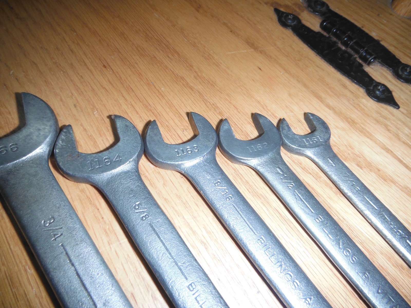 Vintage – BILLINGS VITALLOY – 7/16-7/8″ 12 Point – 6 pcs. Wrench Set USA