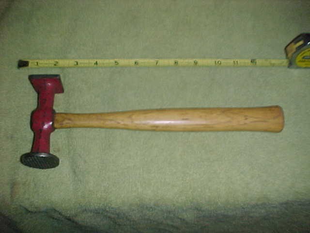 Auto Body Porter Ferguson P-F BH-12 Shrinking Hammer w/Orig. Handle Nice Tool