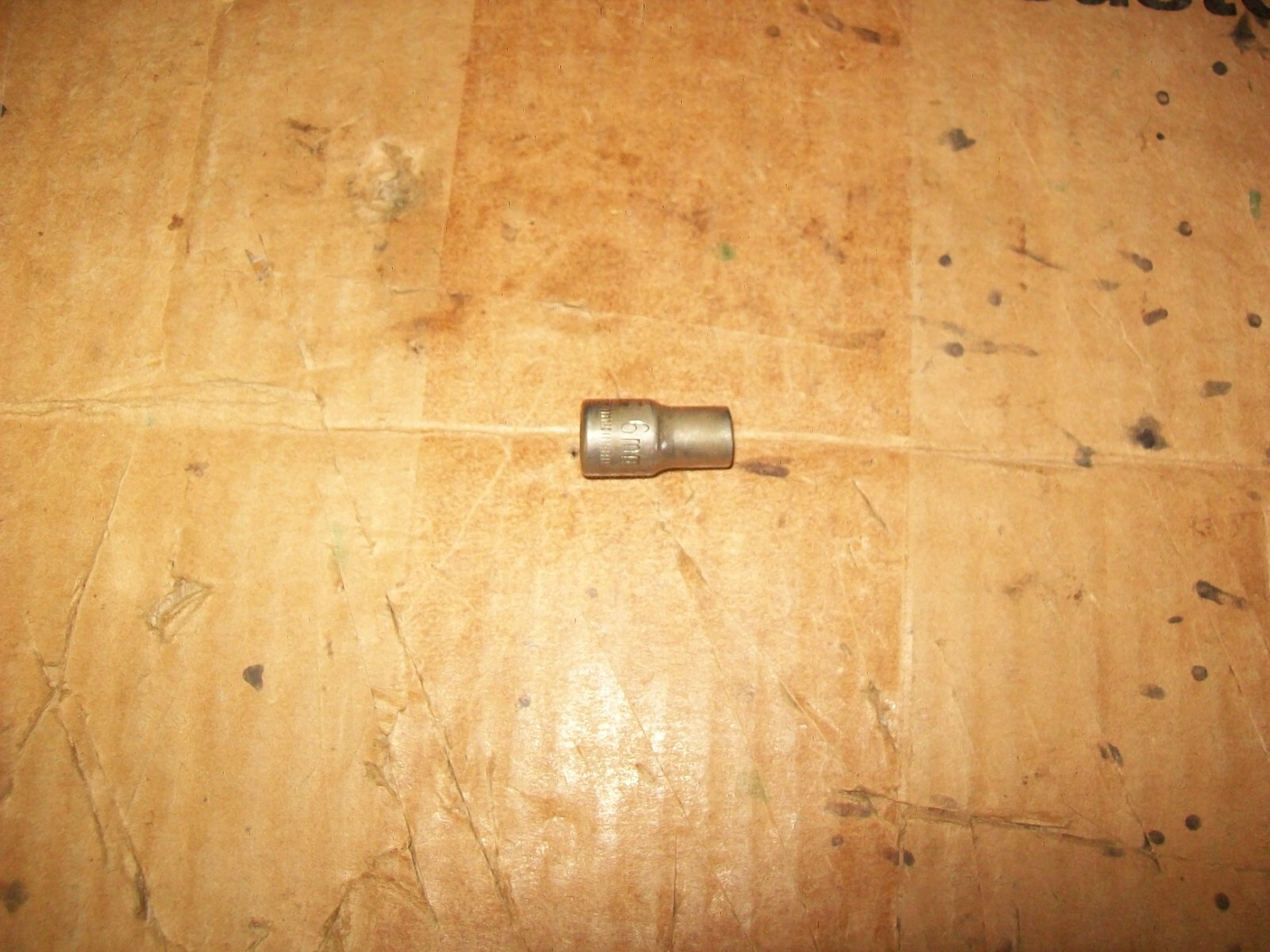 Vintage Craftsman 43502 6mm Standard Socket 1/4 Drive 6 Point