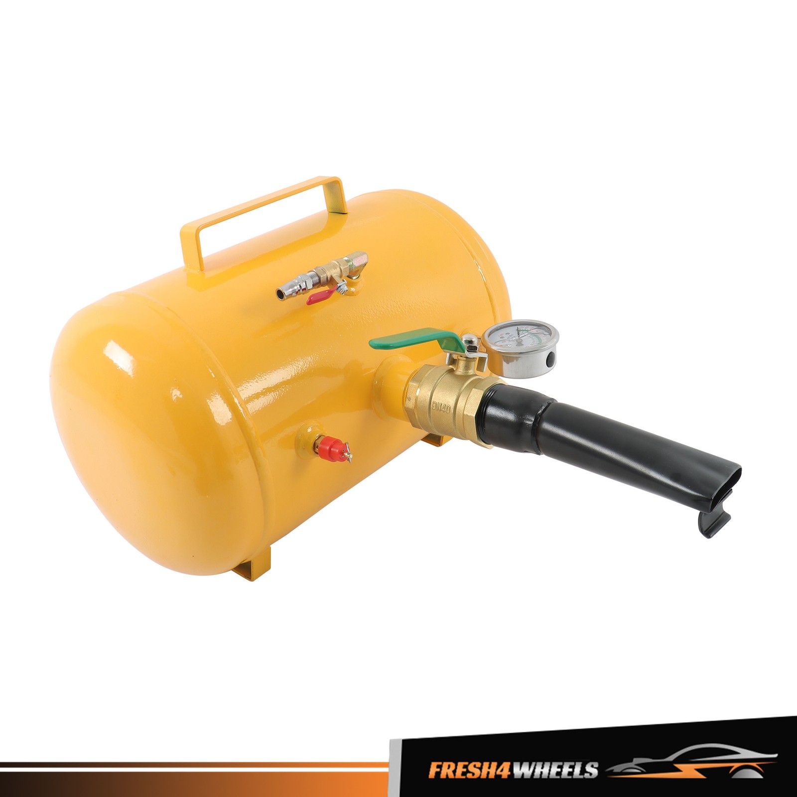 5 Gallon Air Tire Bead Seater – 145PSI Blaster Tool Seating Inflator Yellow