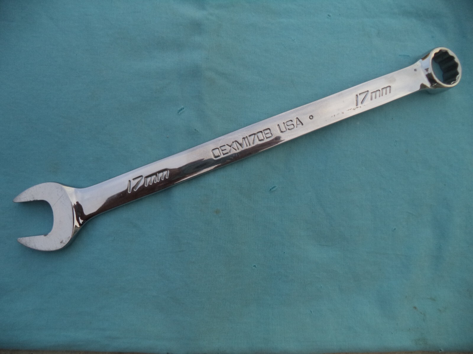 Snap-On Metric 12 Point 17mm Open Box End Combination Wrench #OEXM170B MiNT !