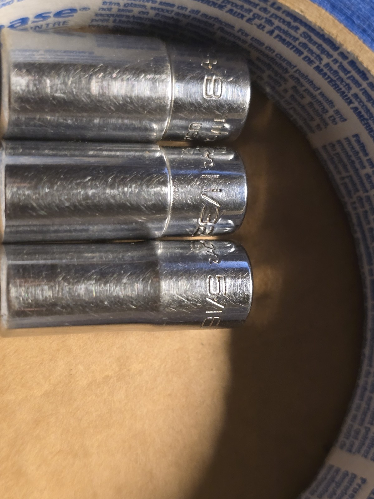 Snao-On 1/4″ Drive 10 Pc 6pt SAE USA 9/16 TO 3/16