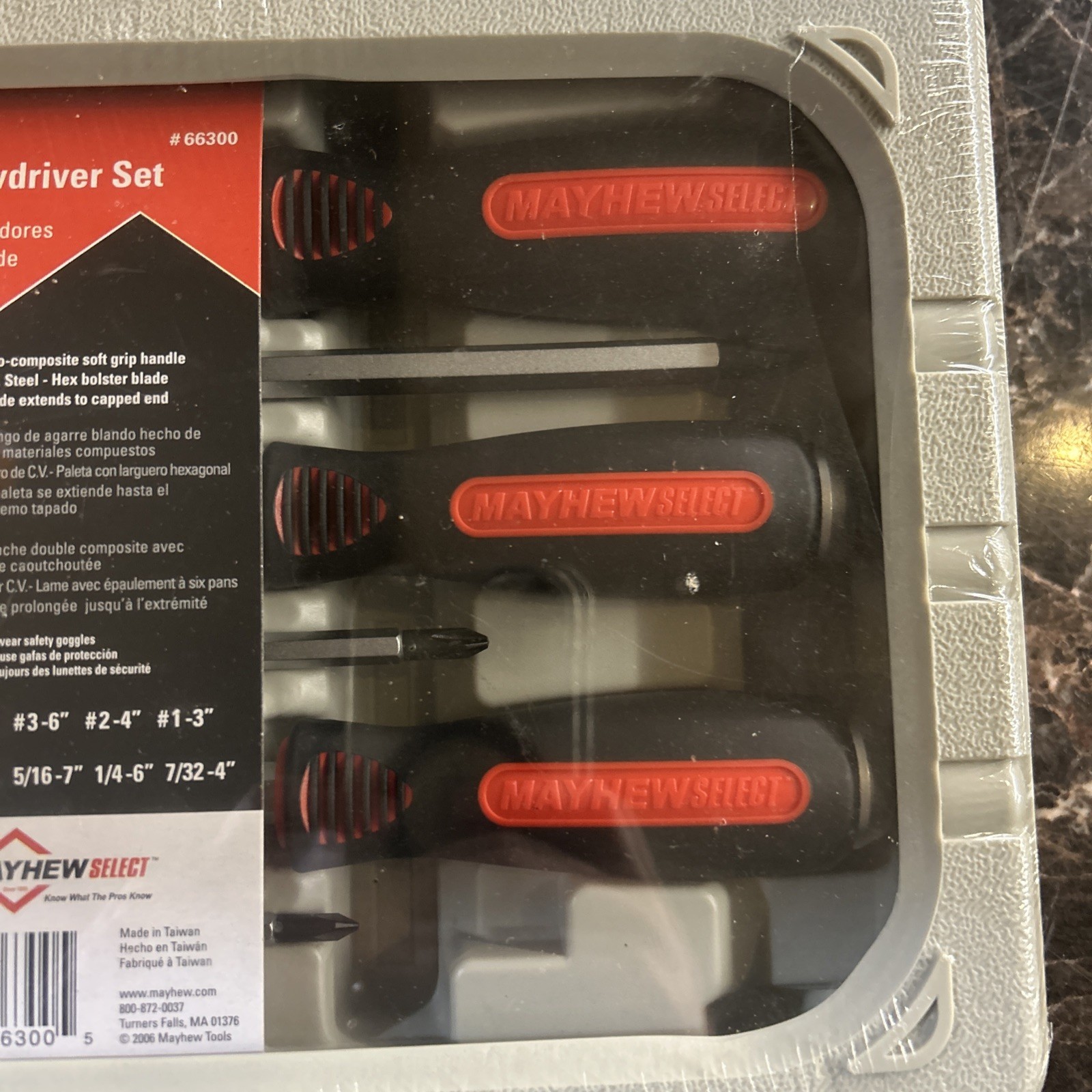 Mayhew 66300 Set of 6 Screwdrivers