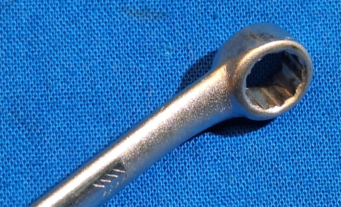 Proto Professional 1208 5″ long 1/4″ Combination wrench 12 point USA