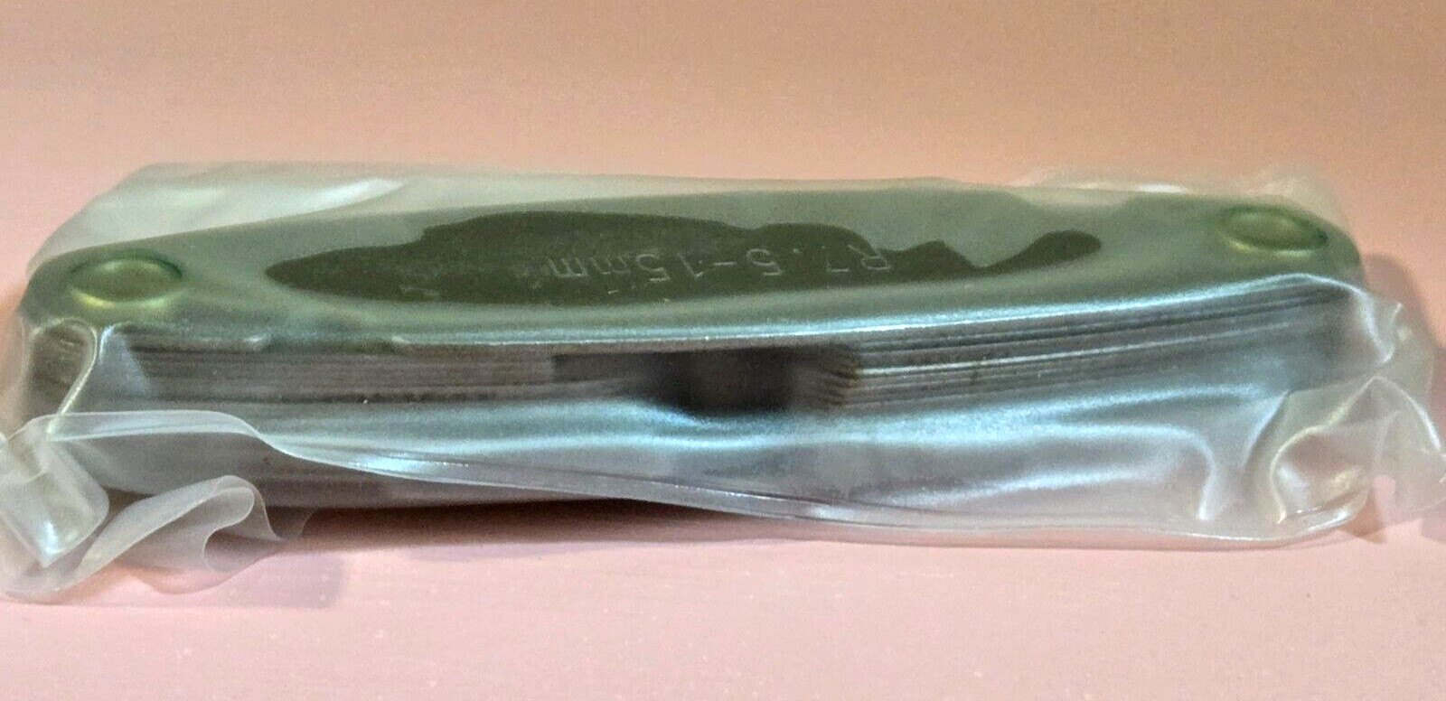 Lot Of 5 Blade Feeler Gauge Metric Spark Plug Gap Tool Asst Sizes Folding