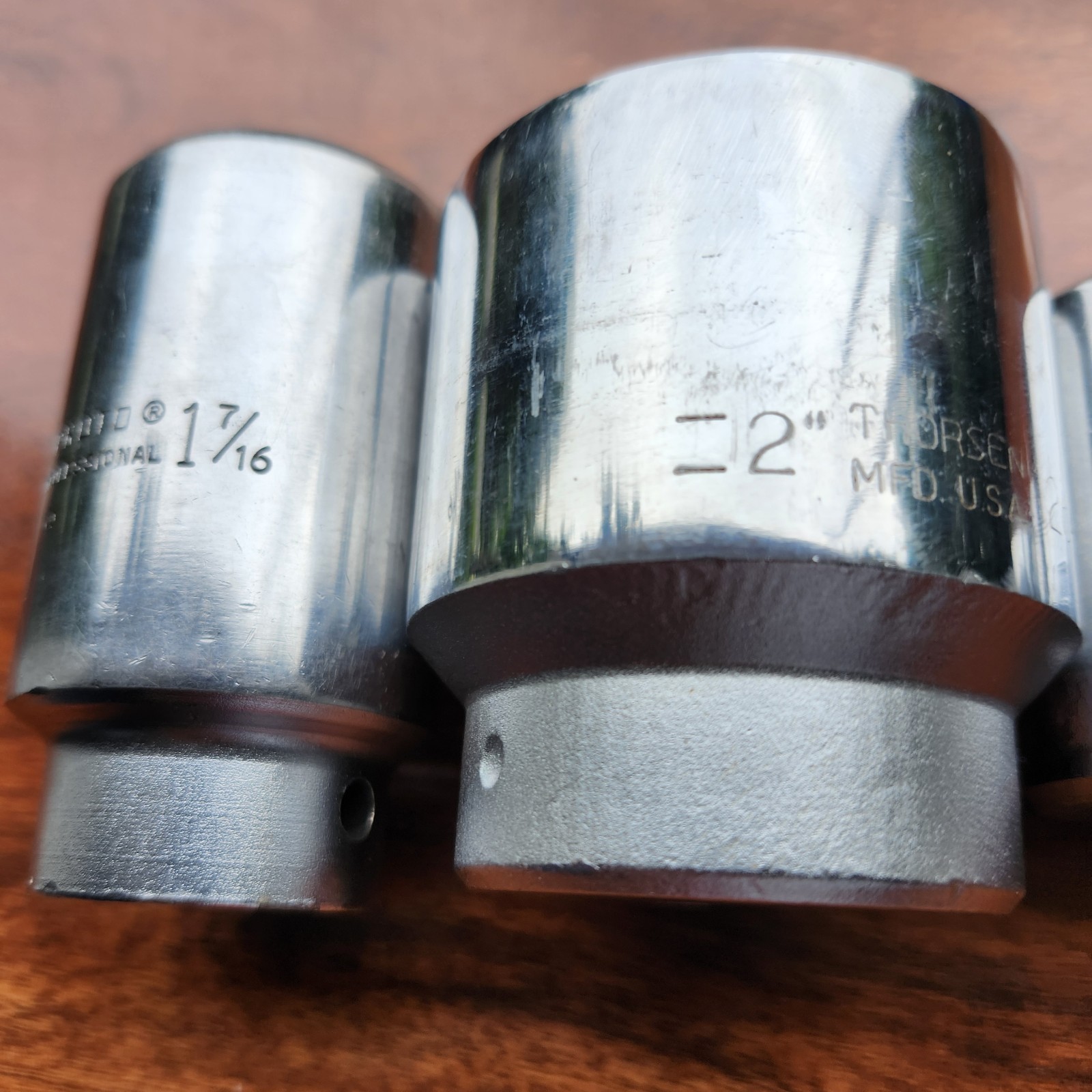 3/4” Drive Socket Lot 8 CRAFTSMAN THORSEN PROTO 2″ to 15/16″ USA Pre-Owned