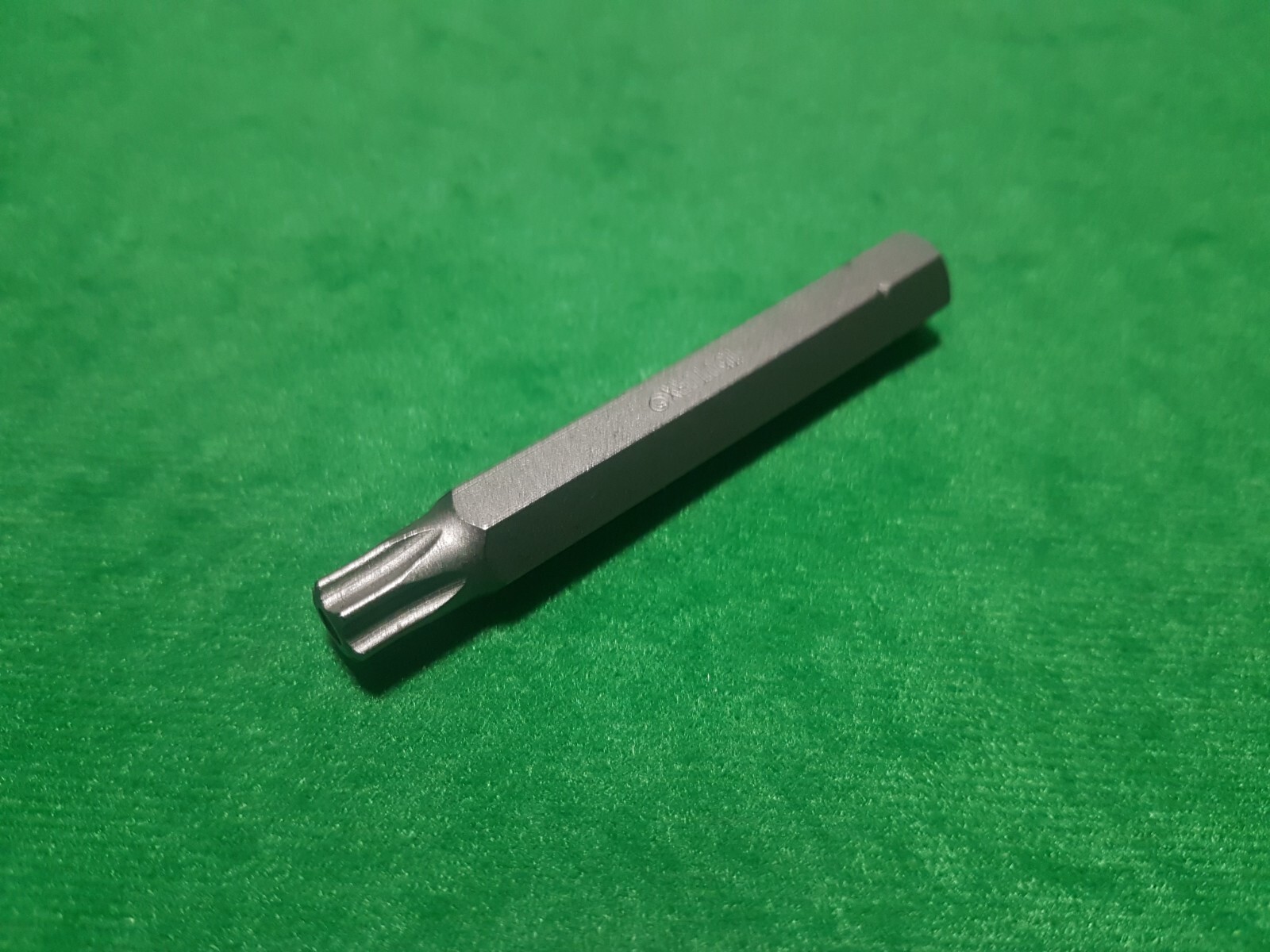 Halfords advanced T55 security torx bit 10mm hex shank 75mm length **FREE POST**