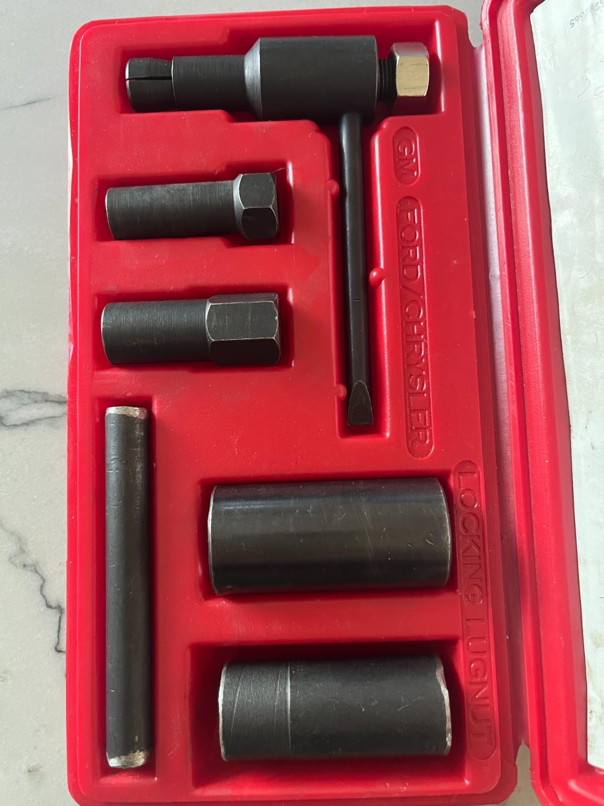 MAC Tools Lock Technology LT-400 Hubcap Wheel Lock Lug Nut Extractor Kit USA