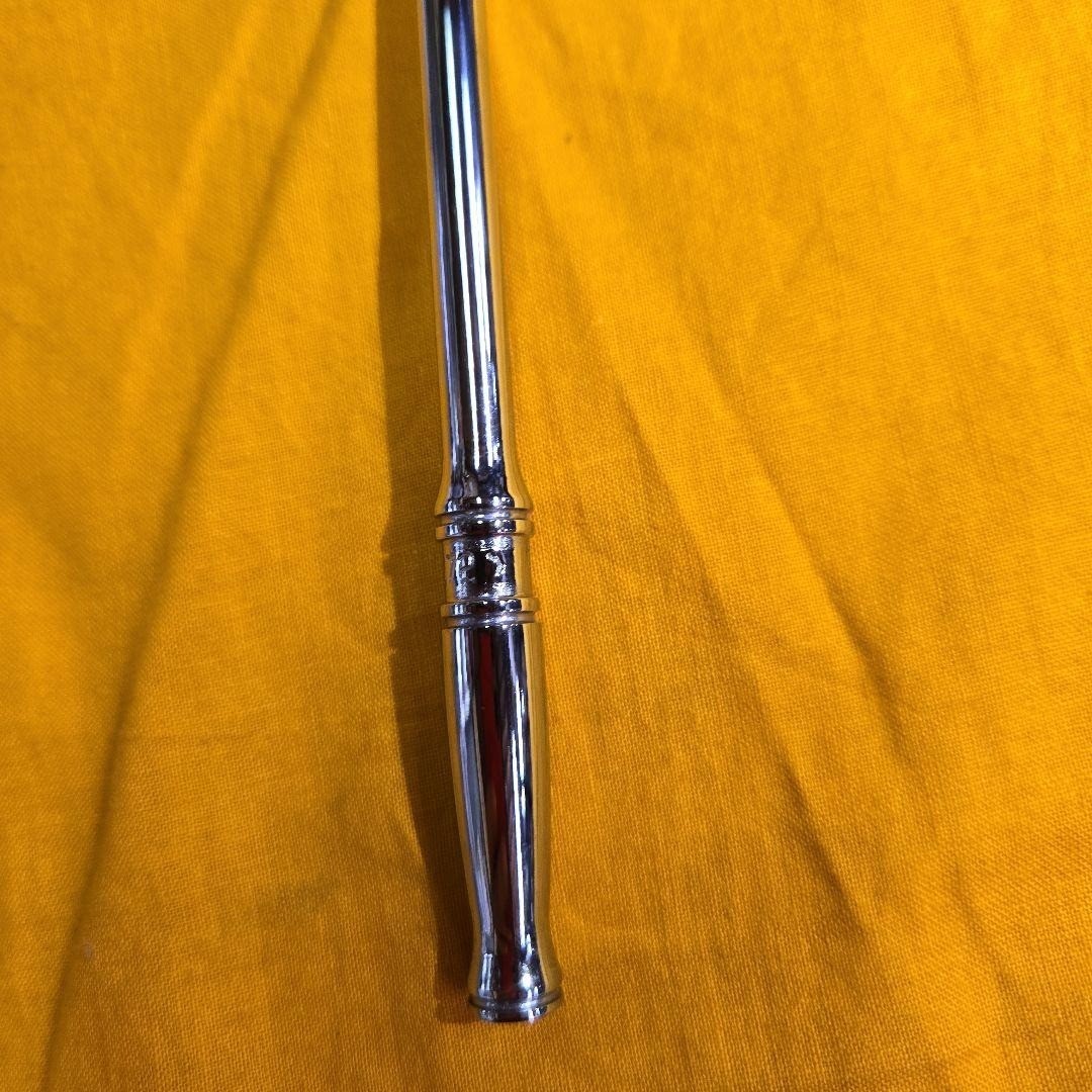 Snap-on TL72 1/4″ Drive Chrome Long Handle Ratchet sold as is