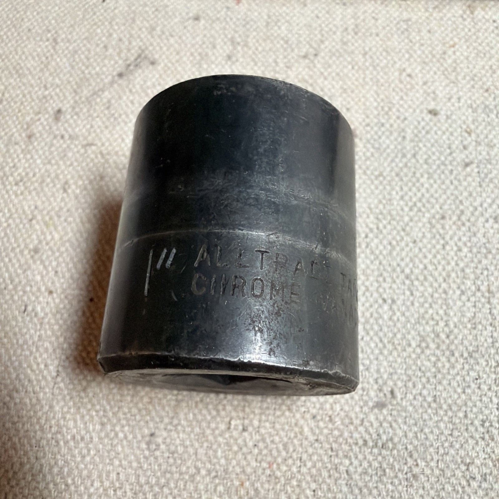 Vintage 1/2” Drive 10 piece Impact Socket Set Alltrade Metal Case 7/16” – 1”