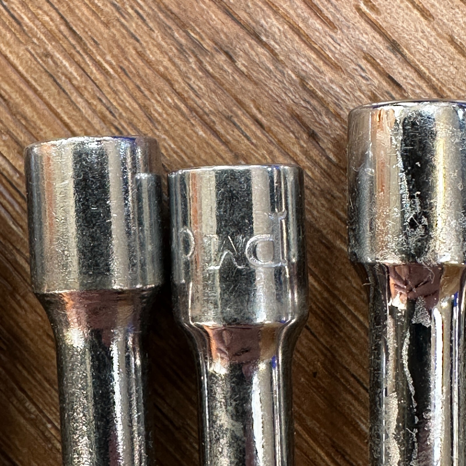 Lot of 12 Socket Extensions 6″ Long 1/4″ Drive