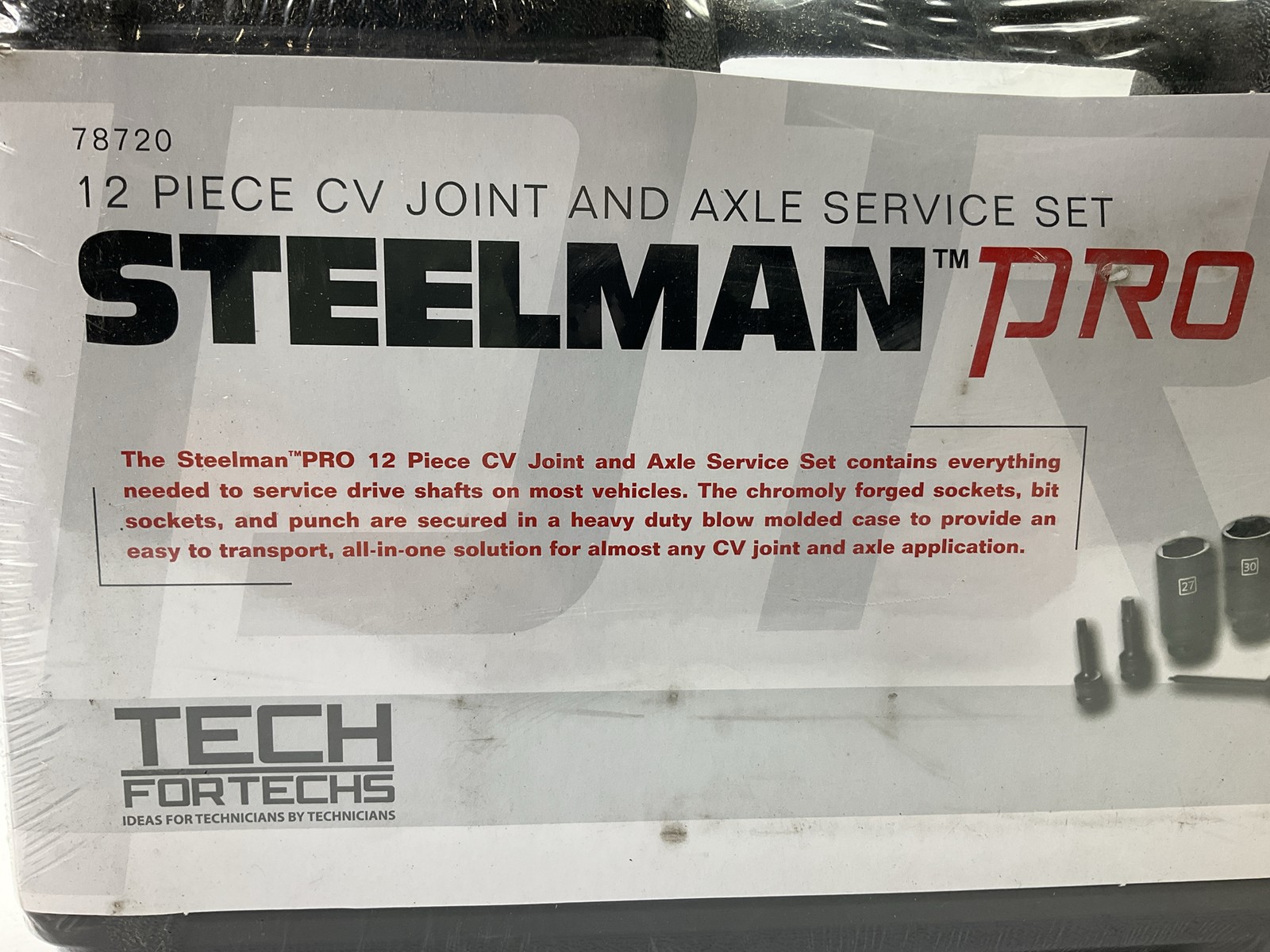 SEALED – Steelman Pro 78720 12-Piece CV Joint And Axle Service Set