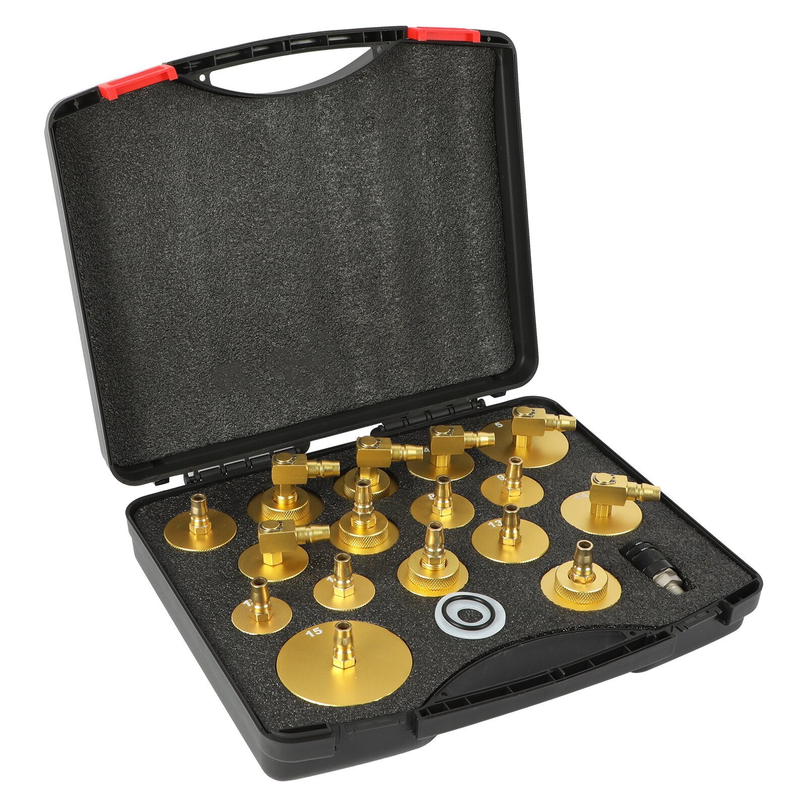 Brake Bleeder Kit Master Cylinder Adapters Set Brake Oil Fluid Bleeding Tools