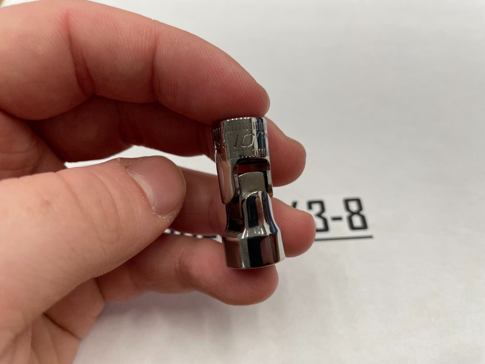 Snap-On Tools USA NEW 1/4″ Drive 10mm Metric 6 Point Swivel Socket TMUSM10A