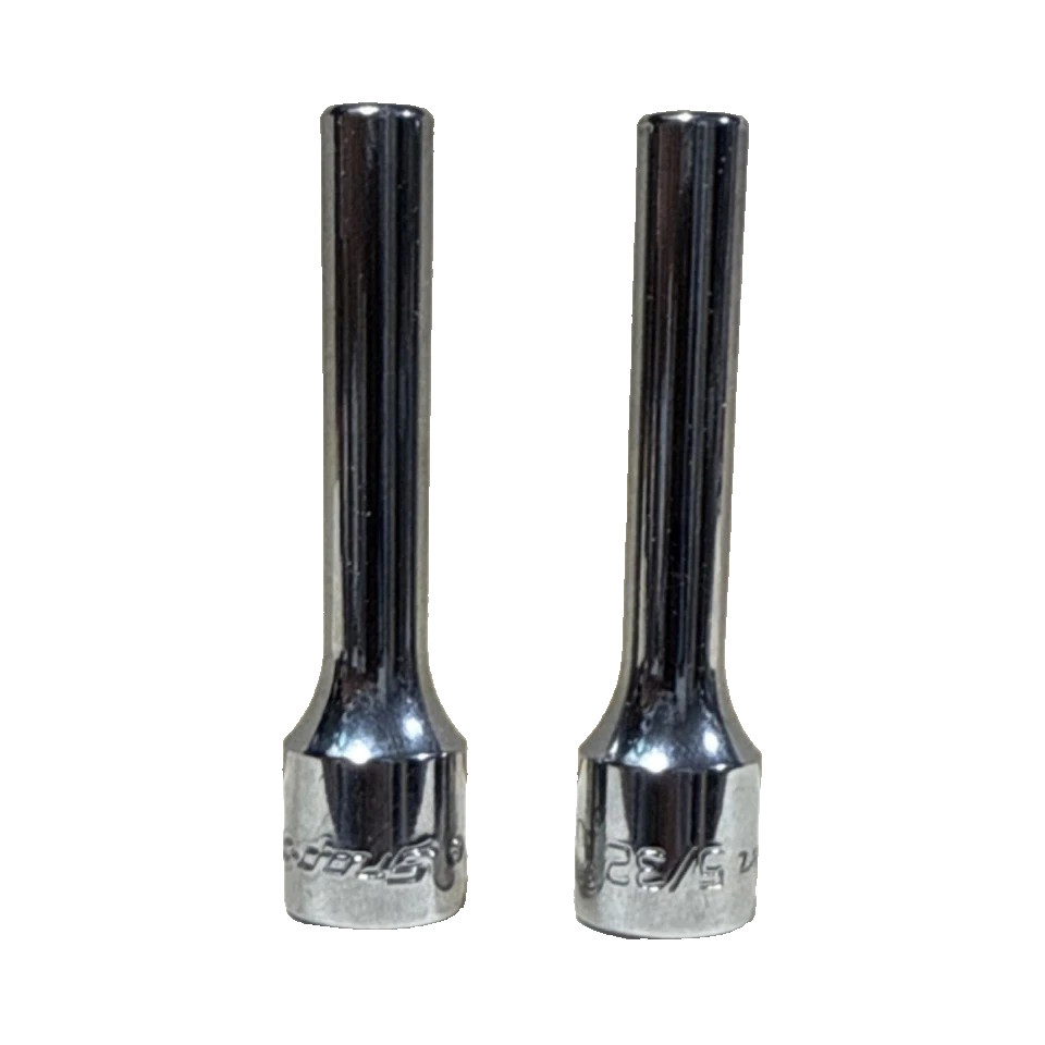 New Snap-on™ STM05 1/4″ Drive 5/32″ SAE 6-Point DEEP Chrome Socket Unused