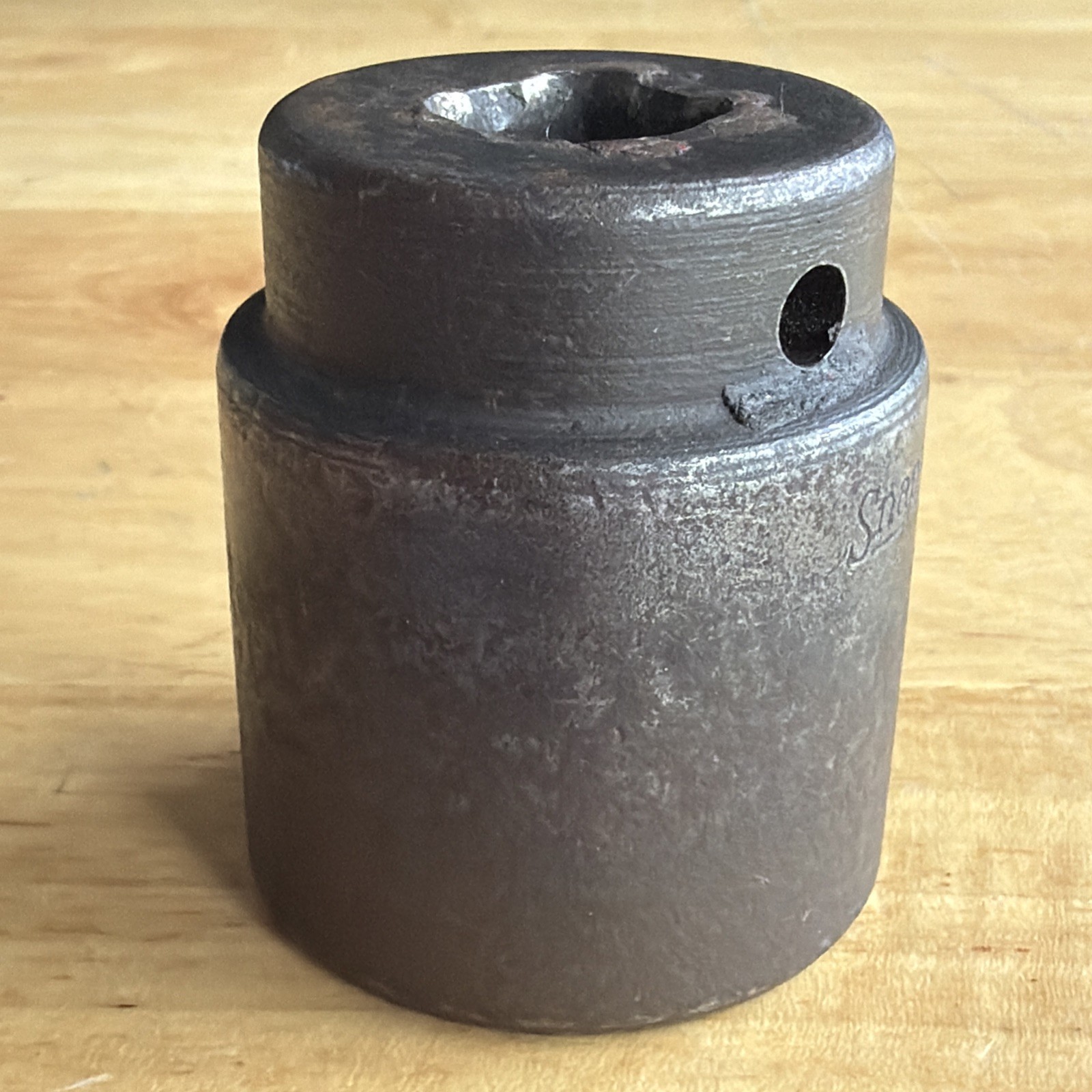 Snap On Tools 1-3/16″ 30mm Shallow Impact Socket 1/2″ Drive 6 Point IM380 USA