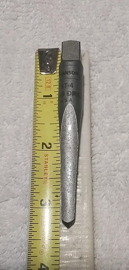 IRWIN-HANSON 53604 ST-4 #4 STRAIGHT SCREW EXTRACTOR USA 🇺🇸