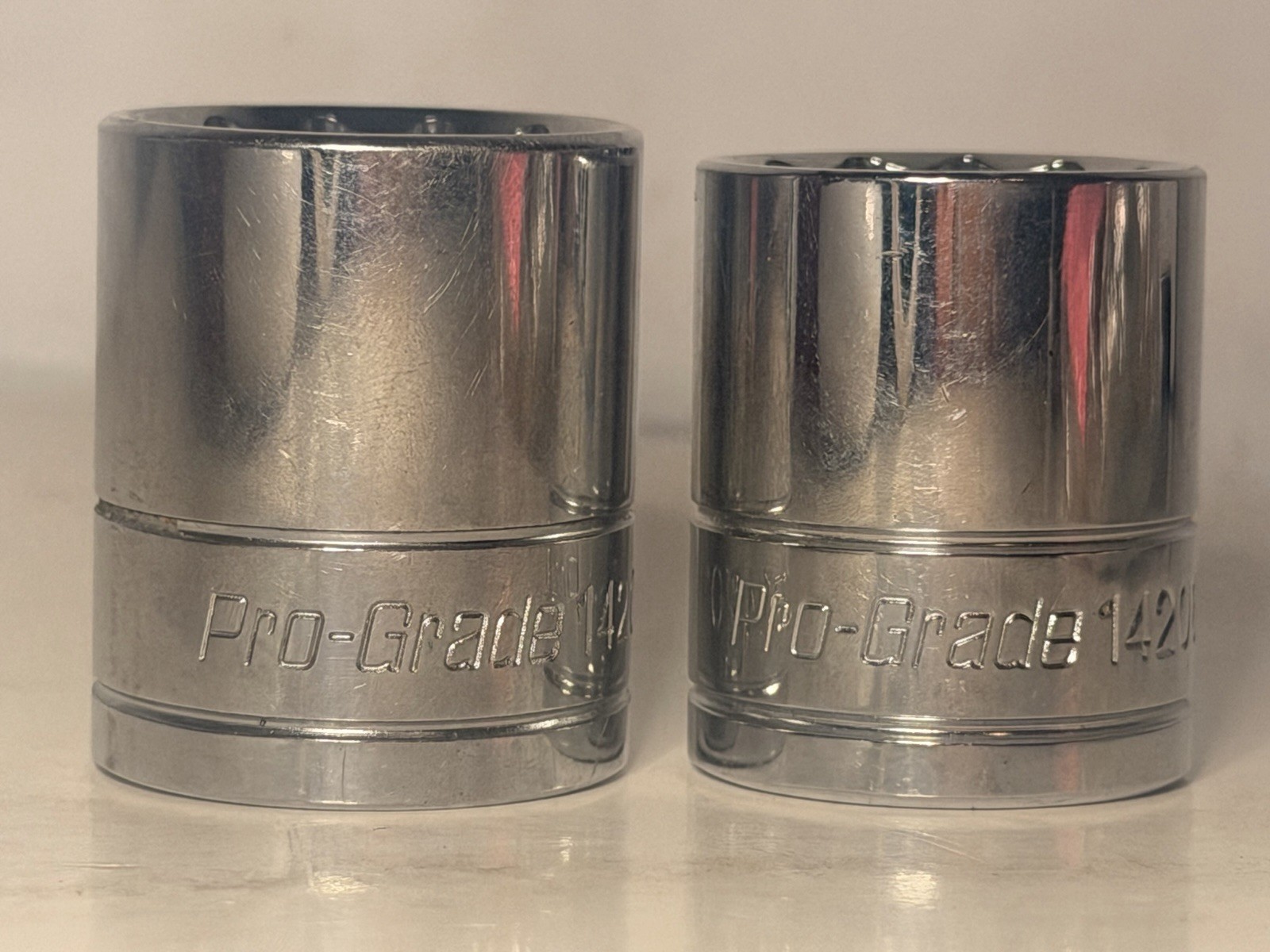Pro Grade 1/2” Drive socket 12 Point 1” And 15/16”