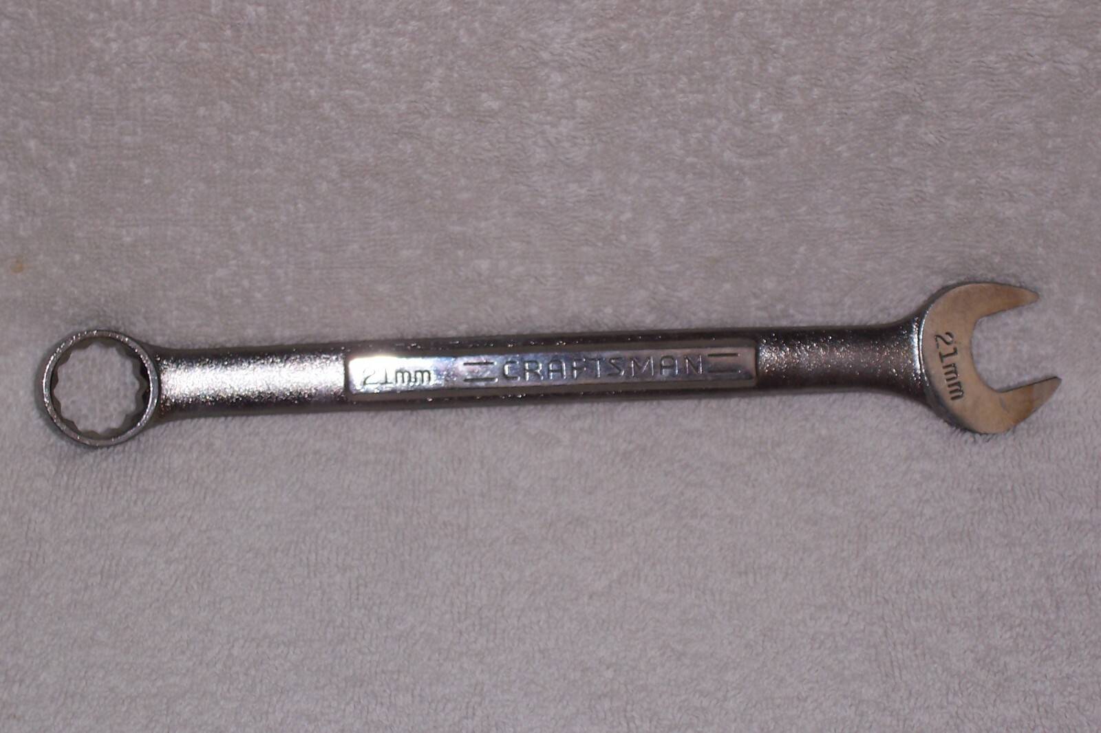 CRAFTSMAN Metric 21mm 12 Point Combination Wrench V^ Series 42938 USA NEW