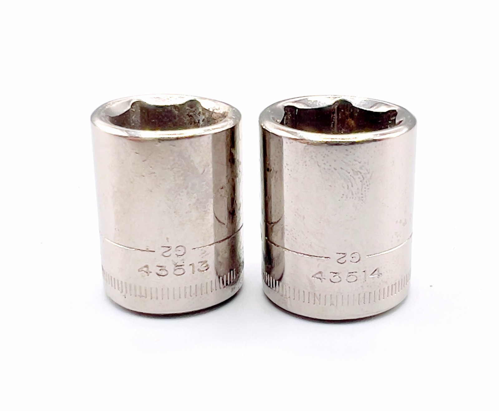 Craftsman 2-Piece Metric 6-Point, 1/4-inch Drive 12mm + 13mm Shallow Sockets