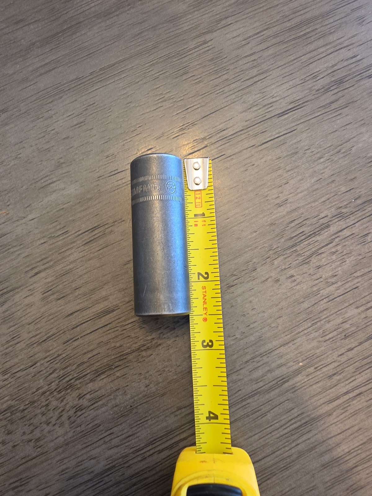 Snap-on Tools 3/8″ Drive 6pt Metric 15mm DEEP Impact Socket SIMFM15 USA