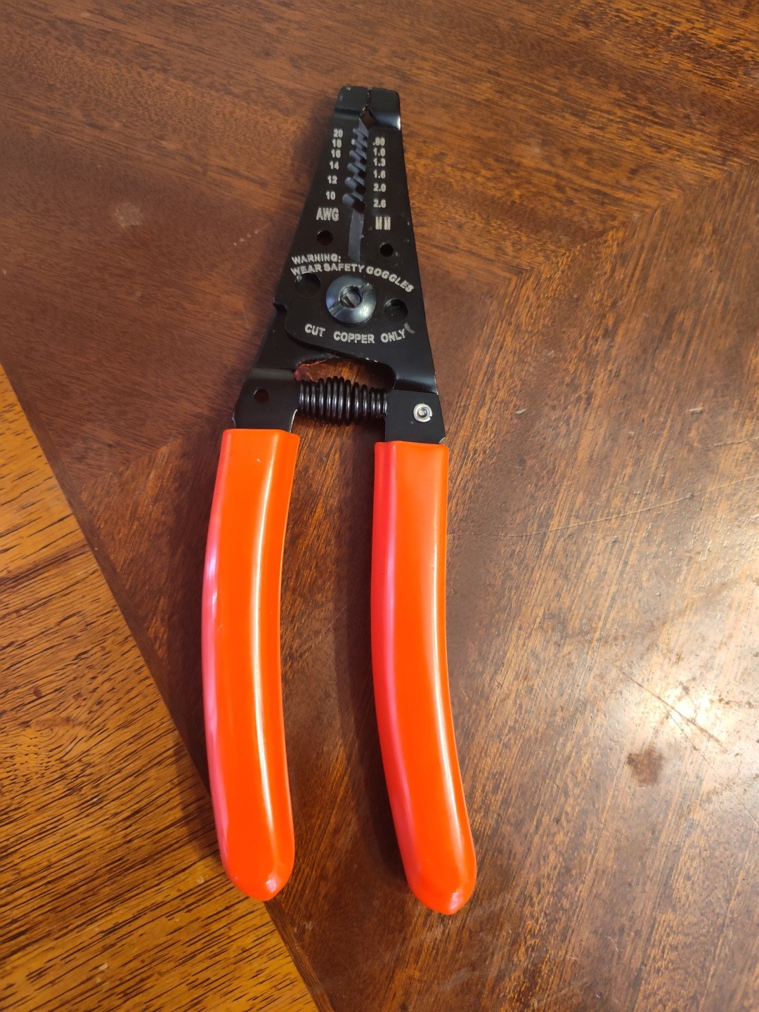 Pittsburg Tools 6″ Self-Opening Wire Strippers / Cutters 10-20 AWG USA Made