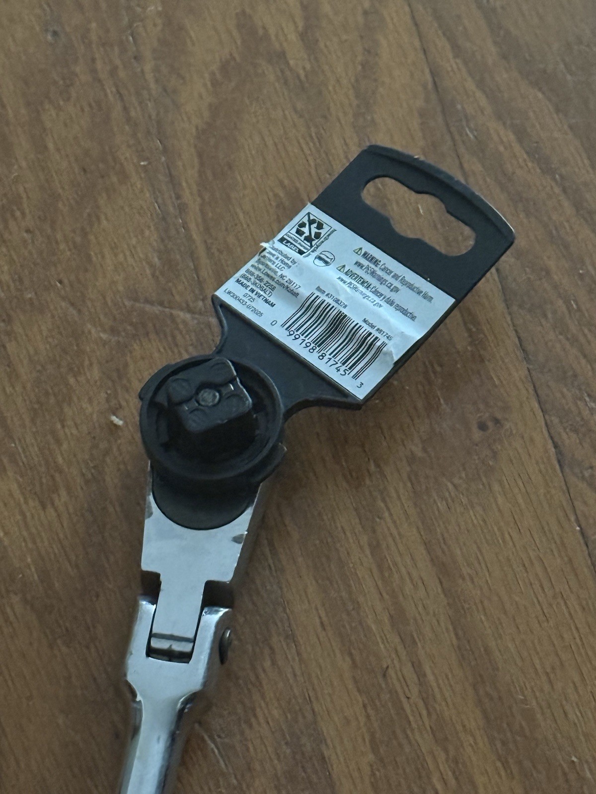 Kobalt 72 Tooth 1/2” Drive Comfort Grip HandleFlexible Head Ratchet