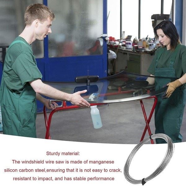 Sturdy Manganese Silicon Carbon Steel Windshield Wire for Effortless Removal