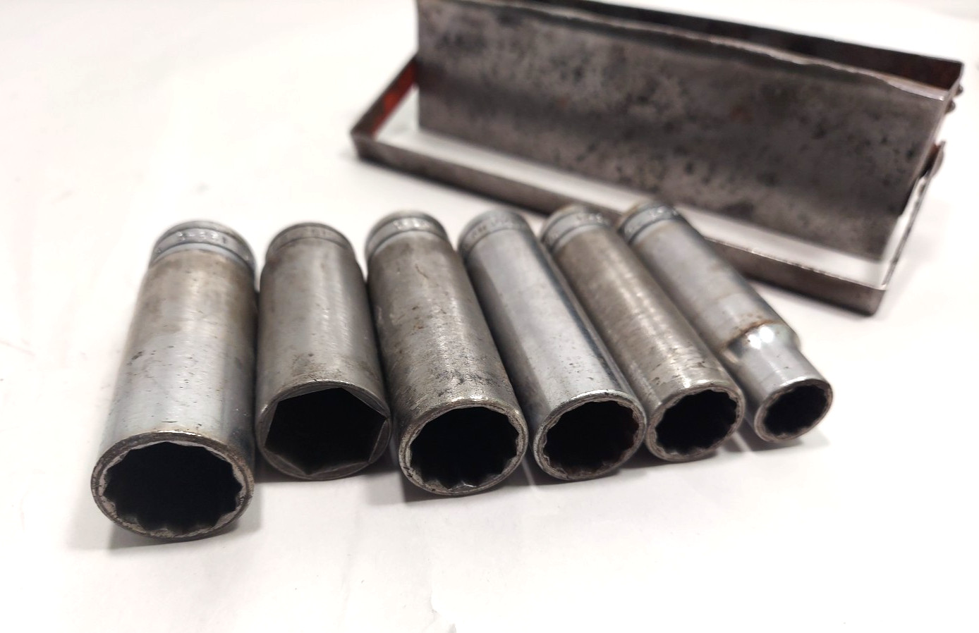 KTA-245 Snap-On + 7 Deep Socket Drive SET S-261 S-241 SH221 S-161 SFSM10 USA