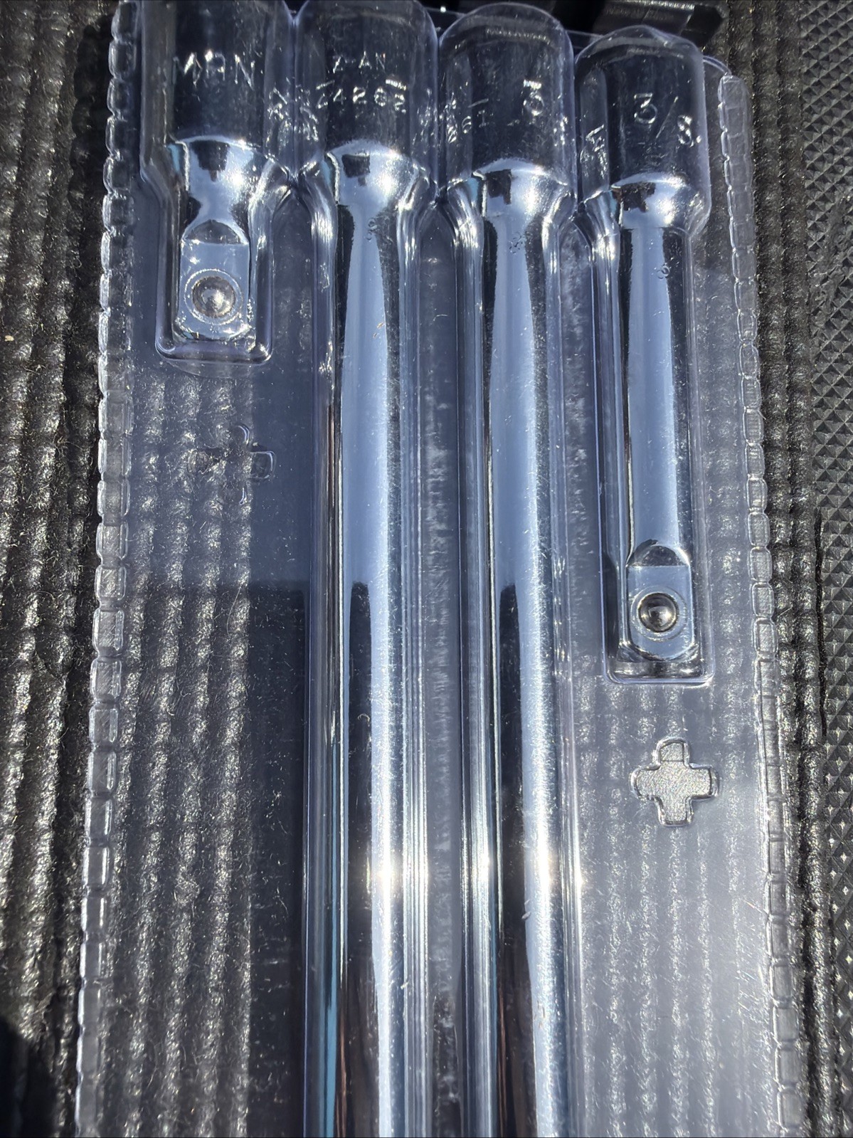 Sears Craftsman Nos 3/8” Extension Set 43282 1.5/3/6/10” Import Vintage