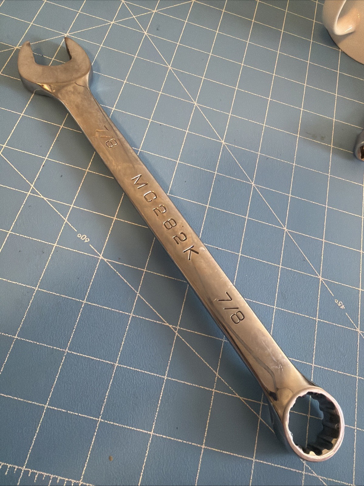 Rare Spline Matco 7/8 MC282K Combination Spline Anvil Wrench