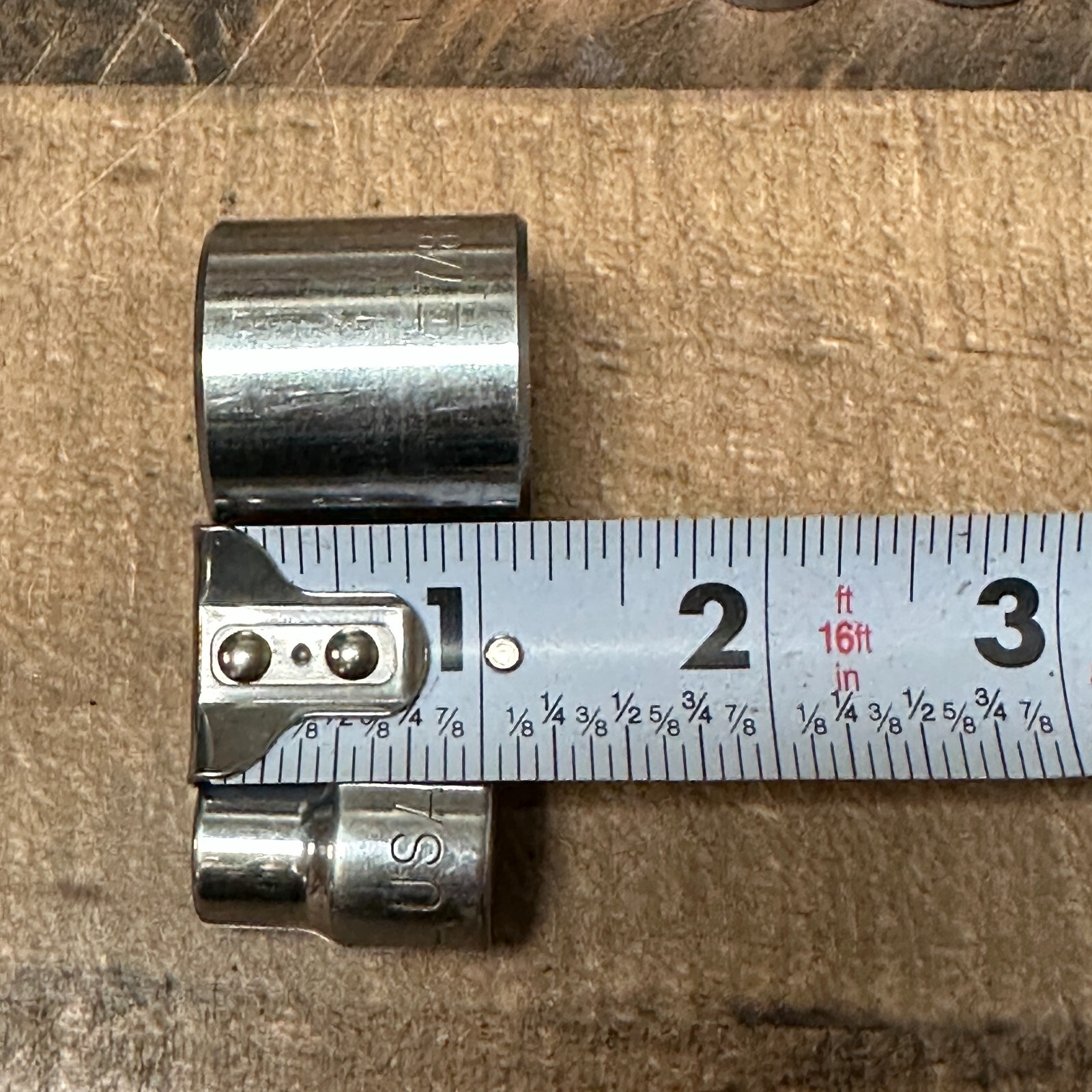 VTG KAL USA 1/2″ Dr 12 Pt Socket Set of 8 3/8 7/16 9/16 5/8 11/16 3/4 13/16 7/8