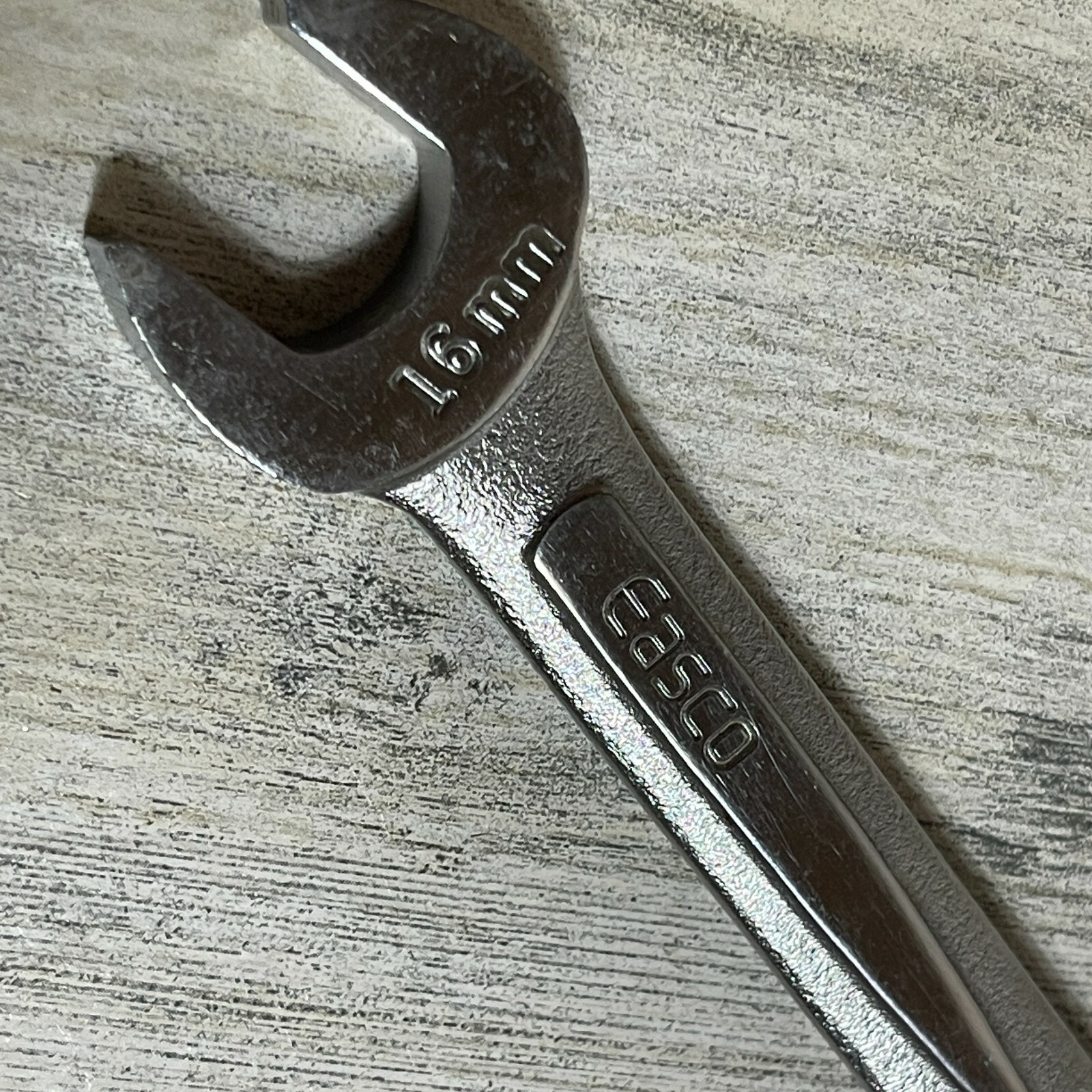 16mm METRIC COMBINATION 12-pt WRENCH by EASCO Made in USA 63616